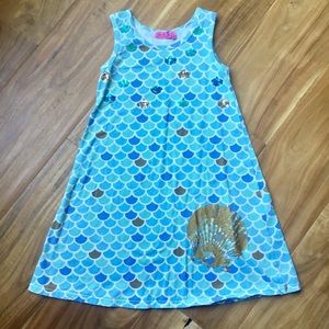 Haven Girl Mermaid Dress with scales and sequins